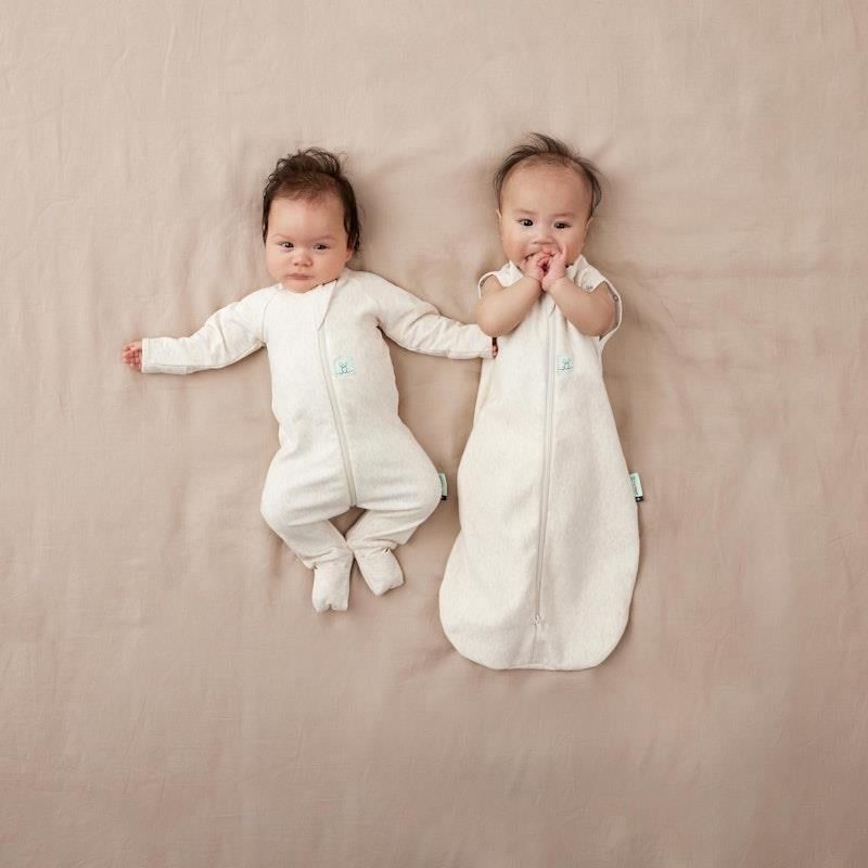 Áo thun tay dài ergoPouch Oatmeal Marle 0.2 TOG 6-12 tháng