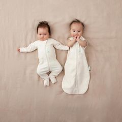 Áo thun tay dài ergoPouch Oatmeal Marle 0.2 TOG 6-12 tháng