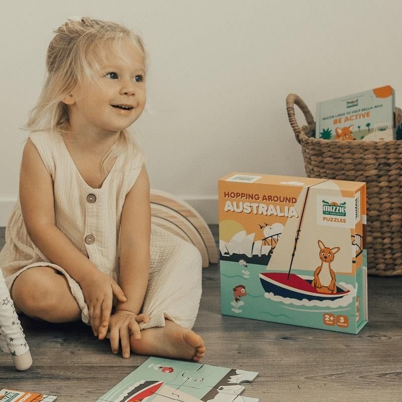 Bộ quà tặng sinh nhật cho bé Mizzie The Kangaroo