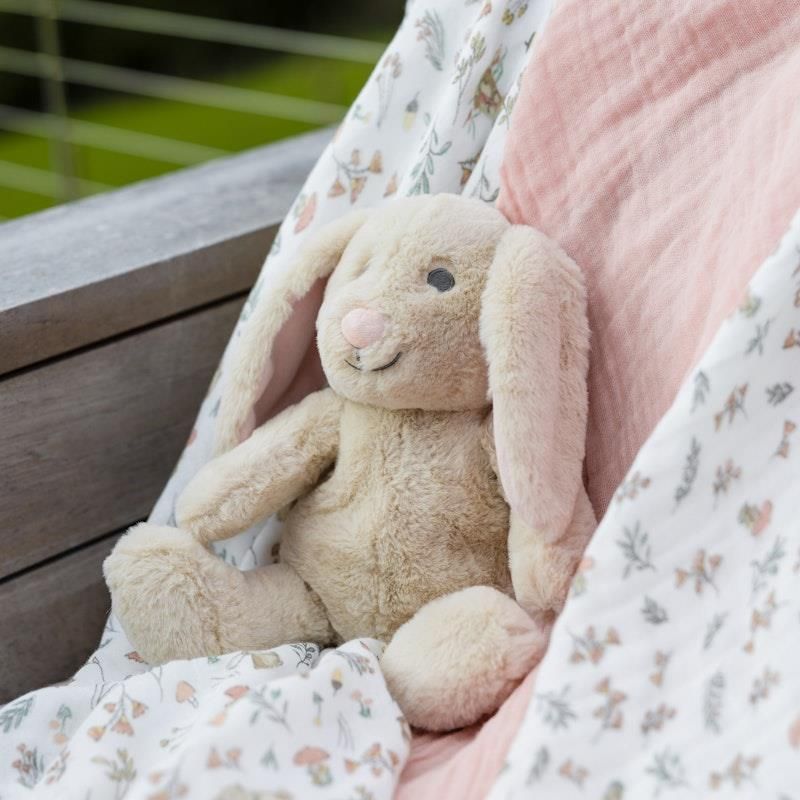 Bộ 3 khăn quấn Harvest Bunny của Little Linen Company Muslin