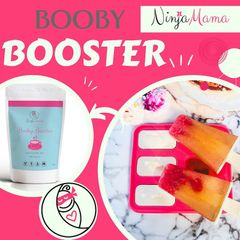 Bộ sản phẩm cho con bú Ninja Mama Breast Therapy Packs Plus Booby Booster Túi trà tăng tiết sữa
