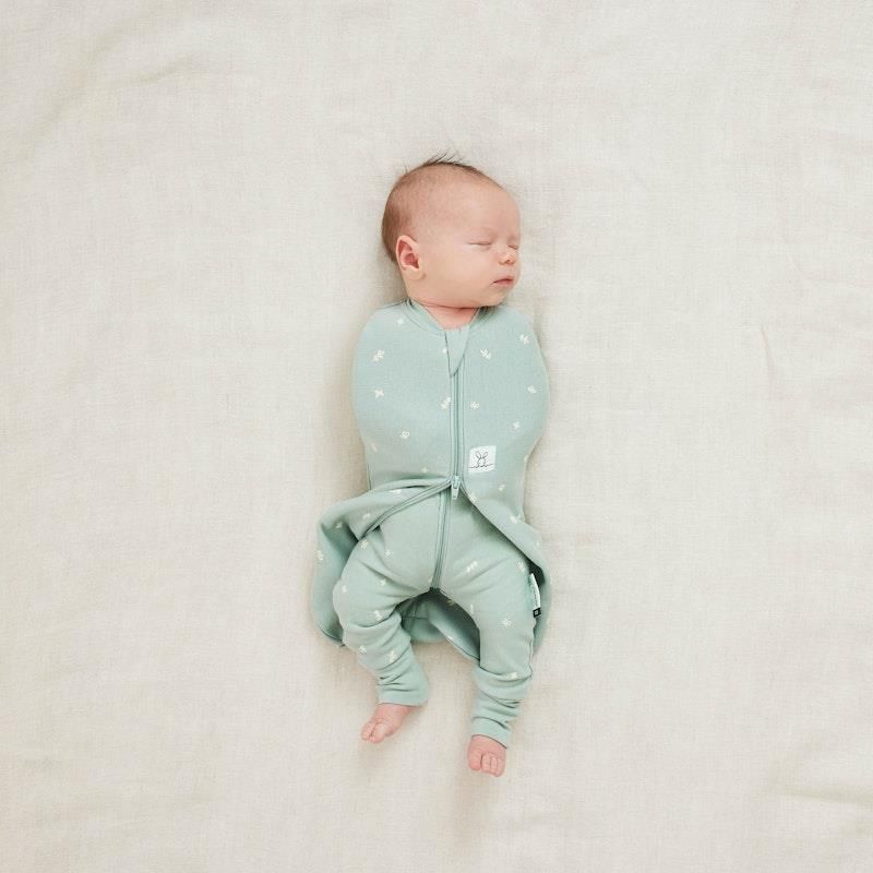 ergoPouch Túi quấn kén cho trẻ sinh non (trẻ sơ sinh) Sage 0.2 TOG Size 00000