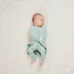 ergoPouch Túi quấn kén cho trẻ sinh non (trẻ sơ sinh) Sage 0.2 TOG Size 00000