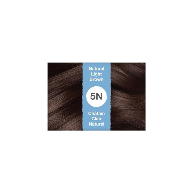 Thuốc nhuộm tóc vĩnh viễn màu nâu nhạt tự nhiên Tints of Nature 5N 130ml