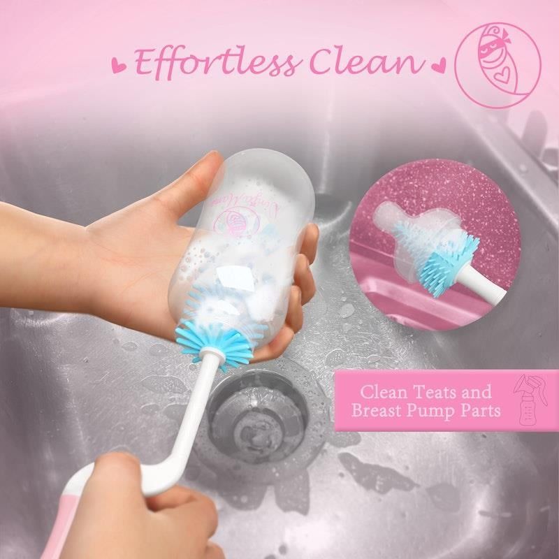 Bộ cọ rửa bình sữa Ninja Mama