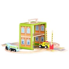 Bộ tàu hỏa gỗ Riababy