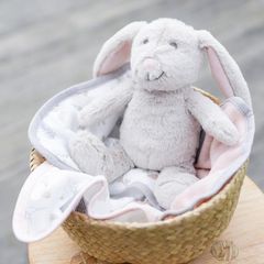 Đồ chơi nhồi bông & máy giặt The Little Linen Company Harvest Bunny