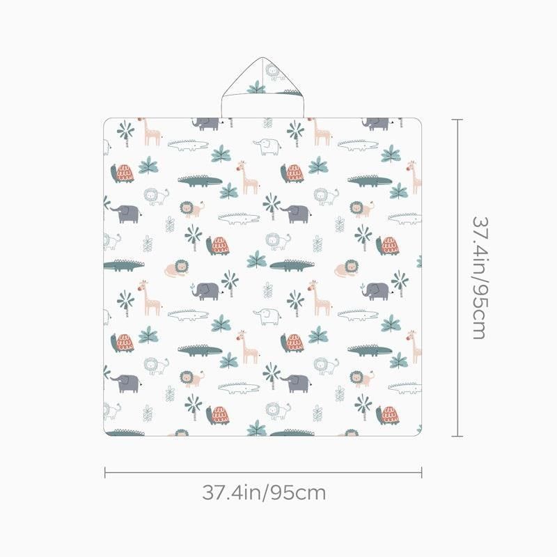 Khăn tắm trùm đầu Bc Babycare Forest