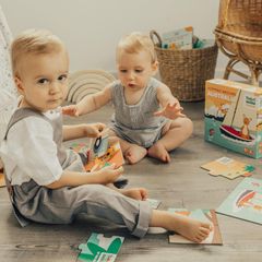 Bộ quà tặng thời gian học tập cho trẻ mới biết đi Mizzie The Kangaroo