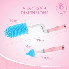 Bộ cọ rửa bình sữa Ninja Mama