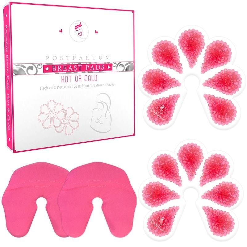 Bộ sản phẩm cho con bú Ninja Mama Breast Therapy Packs Plus Booby Booster Túi trà tăng tiết sữa