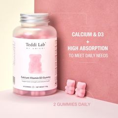 Unichi Canxi Vitamin D3 Gummy x3 Gói