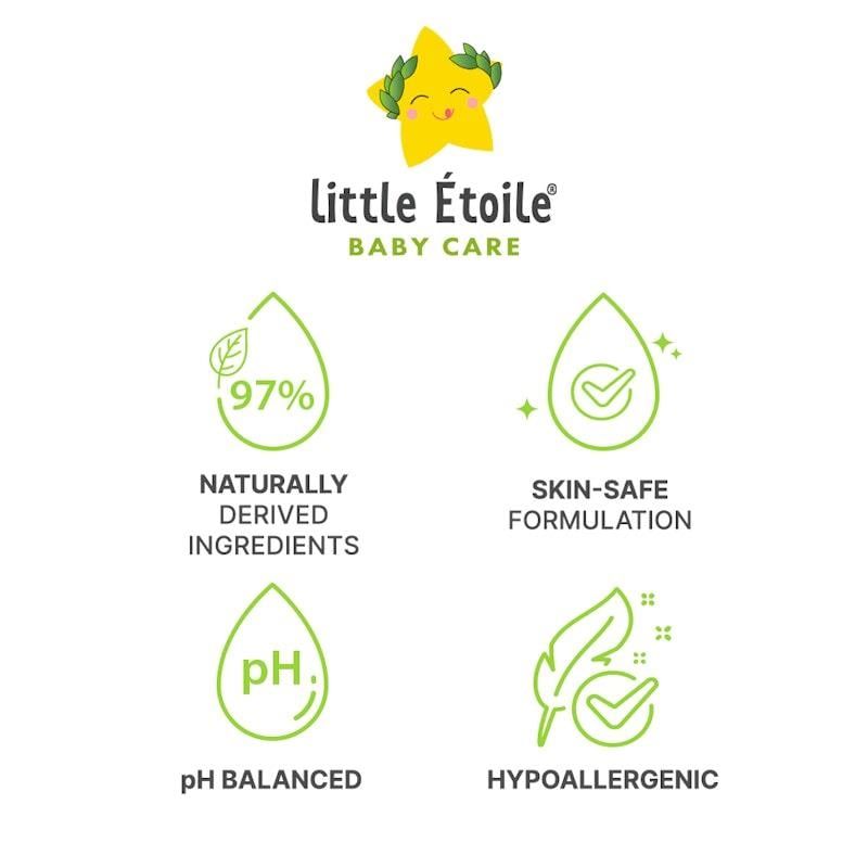 Dầu massage Little Etoile dành cho da nhạy cảm (0+ tháng) 200ml