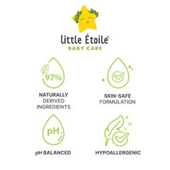 Dầu massage Little Etoile dành cho da nhạy cảm (0+ tháng) 200ml