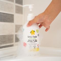 Sữa tắm Little Etoile Head to Toe Bubbly Wash dành cho da nhạy cảm (0+ tháng) 250ml