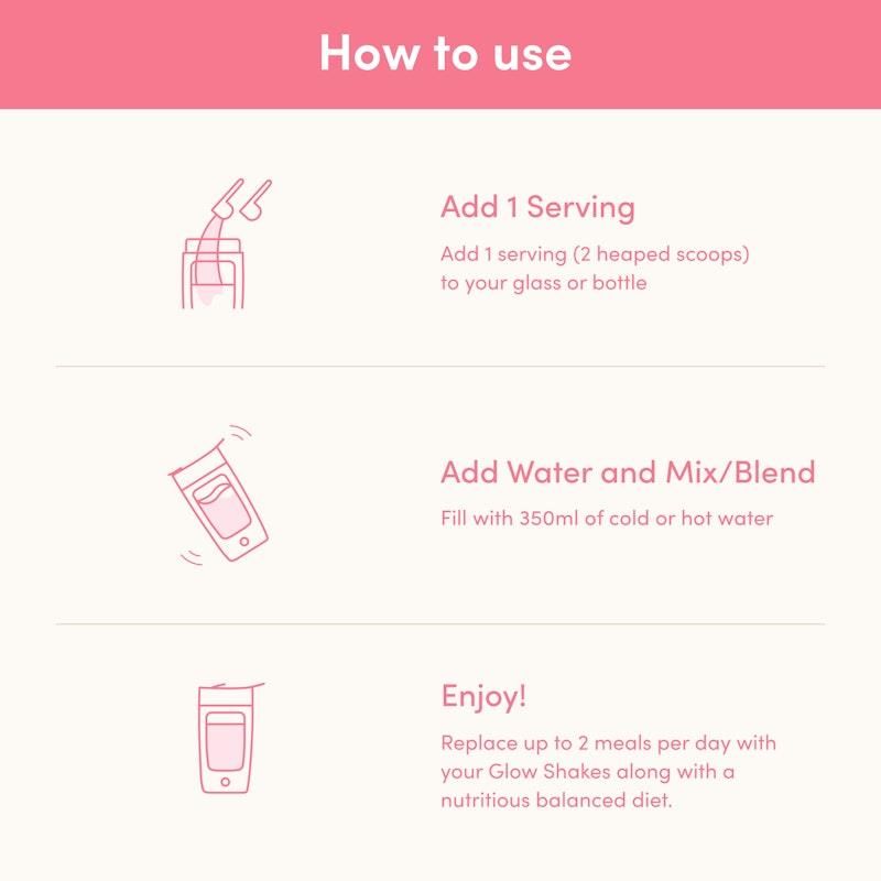 Sữa lắc dâu tây Collagen Co thay thế bữa ăn 756g