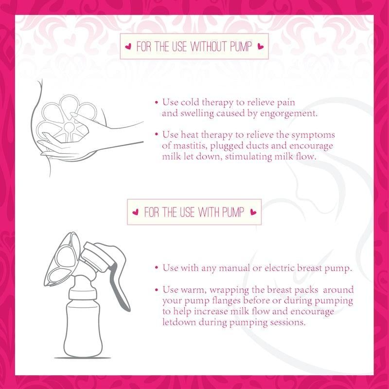 Bộ sản phẩm cho con bú Ninja Mama Breast Therapy Packs Plus Booby Booster Túi trà tăng tiết sữa