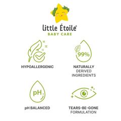 Sữa tắm gội toàn thân Little Etoile dành cho da nhạy cảm (2 tuổi trở lên) 250ml