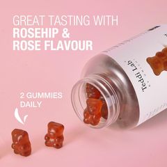 Kẹo dẻo Unichi Rose Collagen Gummy 60 viên x3 gói