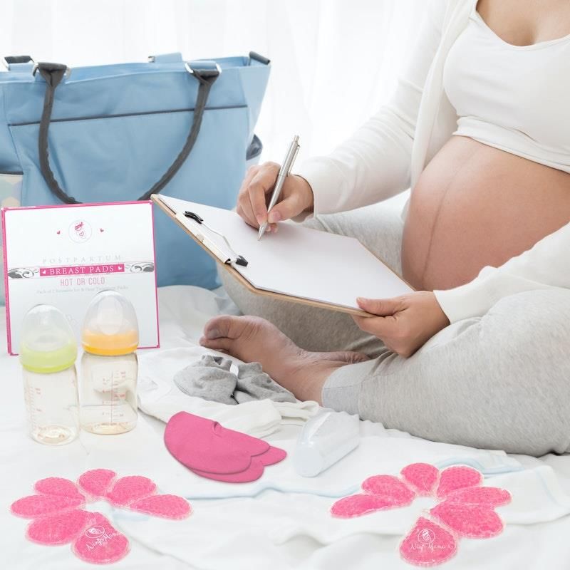 Bộ sản phẩm cho con bú Ninja Mama Breast Therapy Packs Plus Booby Booster Túi trà tăng tiết sữa