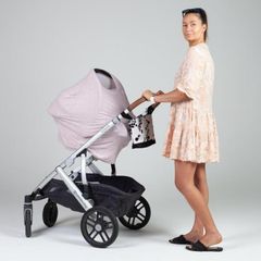 Vỏ bọc đa năng 5 trong 1 Zoe Sage Mama màu hồng nhạt 1 chiếc