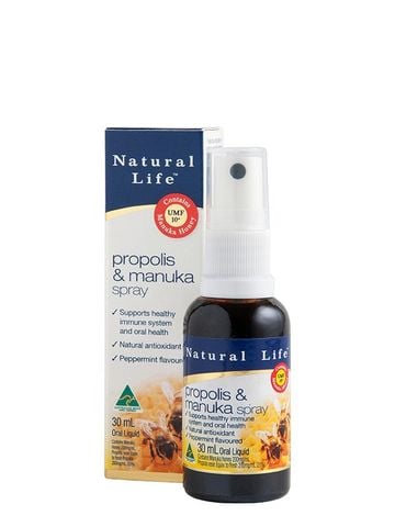 Xịt Keo Ong & Mật Ong Manuka Natural Life 30mL
