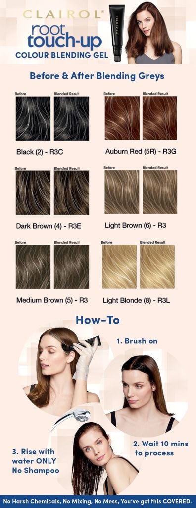 Gel pha trộn màu Root Touch Up 5 Medium Brown