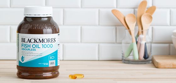 Dầu cá không mùi Blackmores 1000mg 400 viên nang