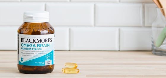 Viên uống bổ não Blackmores Omega Brain 60 viên