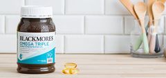 Dầu cá Blackmores Omega Triple Super Strength 150 viên nang