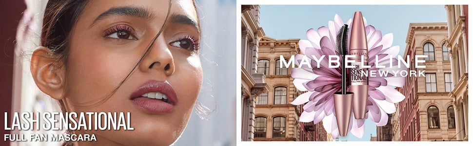 Mascara chống nước Maybelline Lash Sensational - Đen