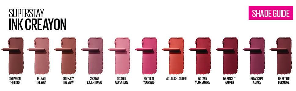 Son môi Maybelline Superstay Ink Crayon dẫn đầu xu hướng