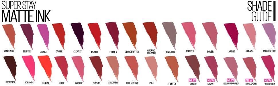 Son kem lì Maybelline Superstay Matte Ink màu hồng Pathfinder