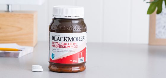 Blackmores Total Calcium and Magnesium + D3 200 Viên