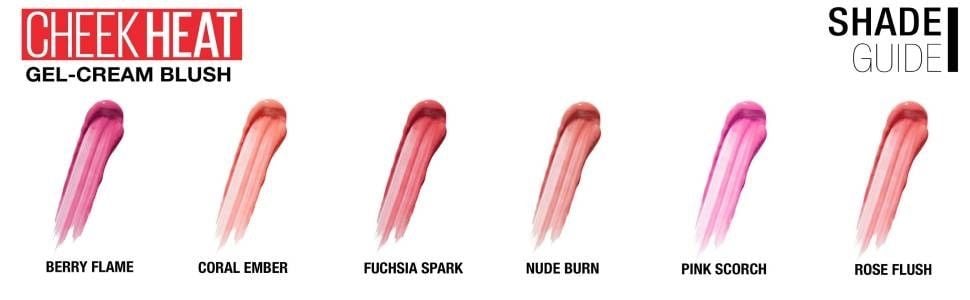 Phấn má hồng Maybelline Cheek Heat Pink Scorch