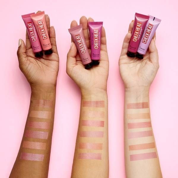 Phấn má hồng Maybelline Cheek Heat Pink Scorch