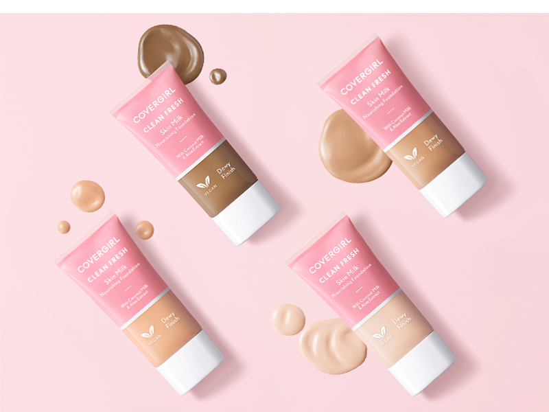 Kem Nền Covergirl Clean Fresh Skin Milk Foundation Porcelain 510 30ml