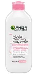 Nước tẩy trang Garnier SkinActive Micellar dạng dầu dành cho mắt và da nhạy cảm 400ml