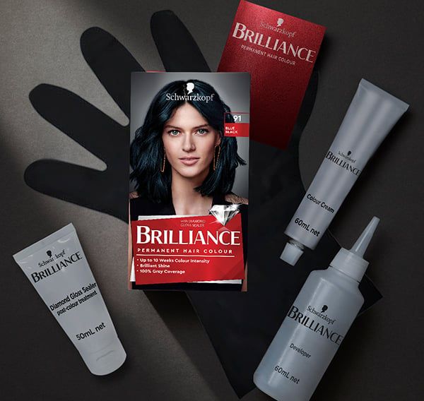 Schwarzkopf Brilliance 03 Thạch anh tím đen Mới