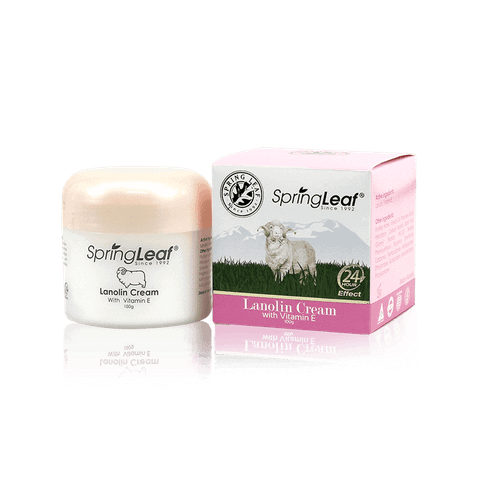 Kem Spring Leaf Lanolin có Vitamin E
