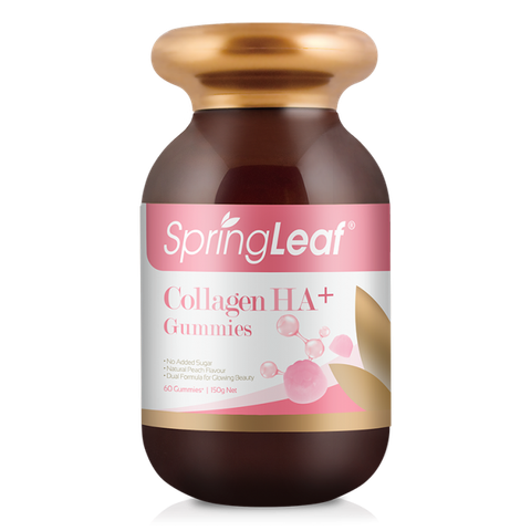 Kẹo dẻo Spring Leaf Collagen HA+ / 60 viên