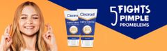 Sữa rửa mặt trị mụn Clearasil Pimple Fighter 5 trong 1 150 ml