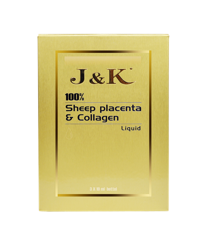 J&K 100% nhau thai cừu & collagen dạng lỏng