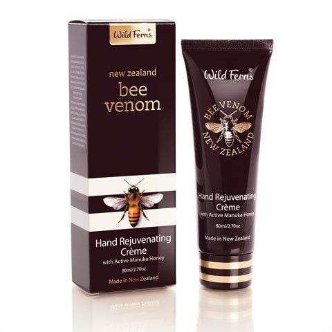 Kem dưỡng da tay Wild Ferns Bee Venom Repairing Hand Creme với mật ong Manuka hoạt tính 80 phút