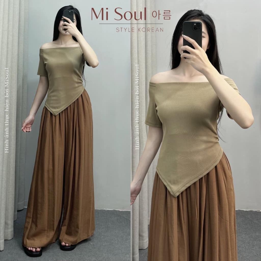  Áo trễ vai vạt chéo B14 