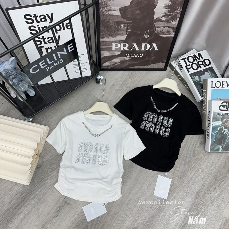  Áo MIUMIU blink kèm xích E89 