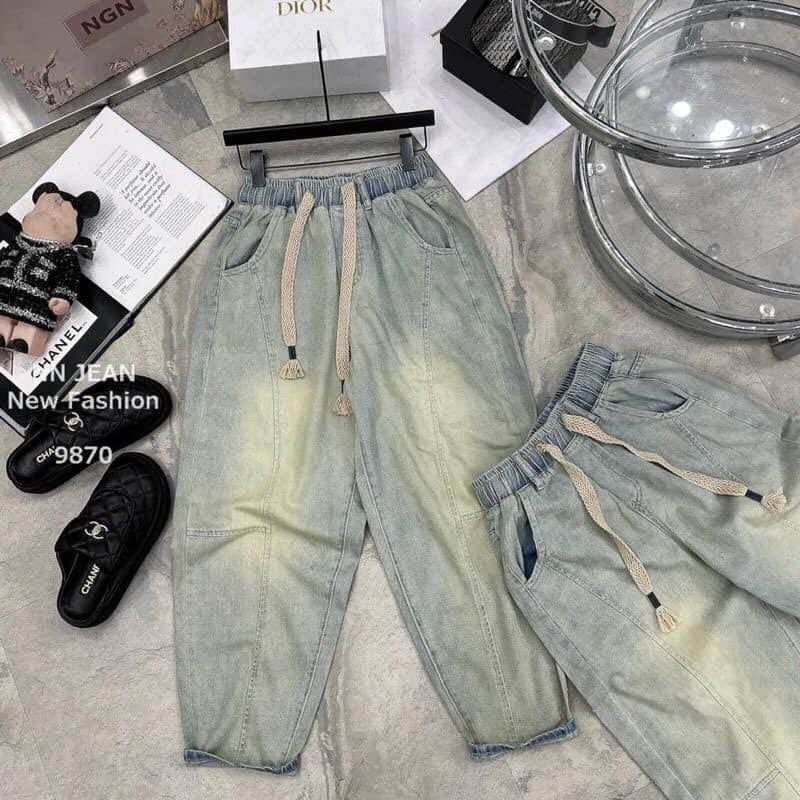  Quần bò mài dáng baggy B58 