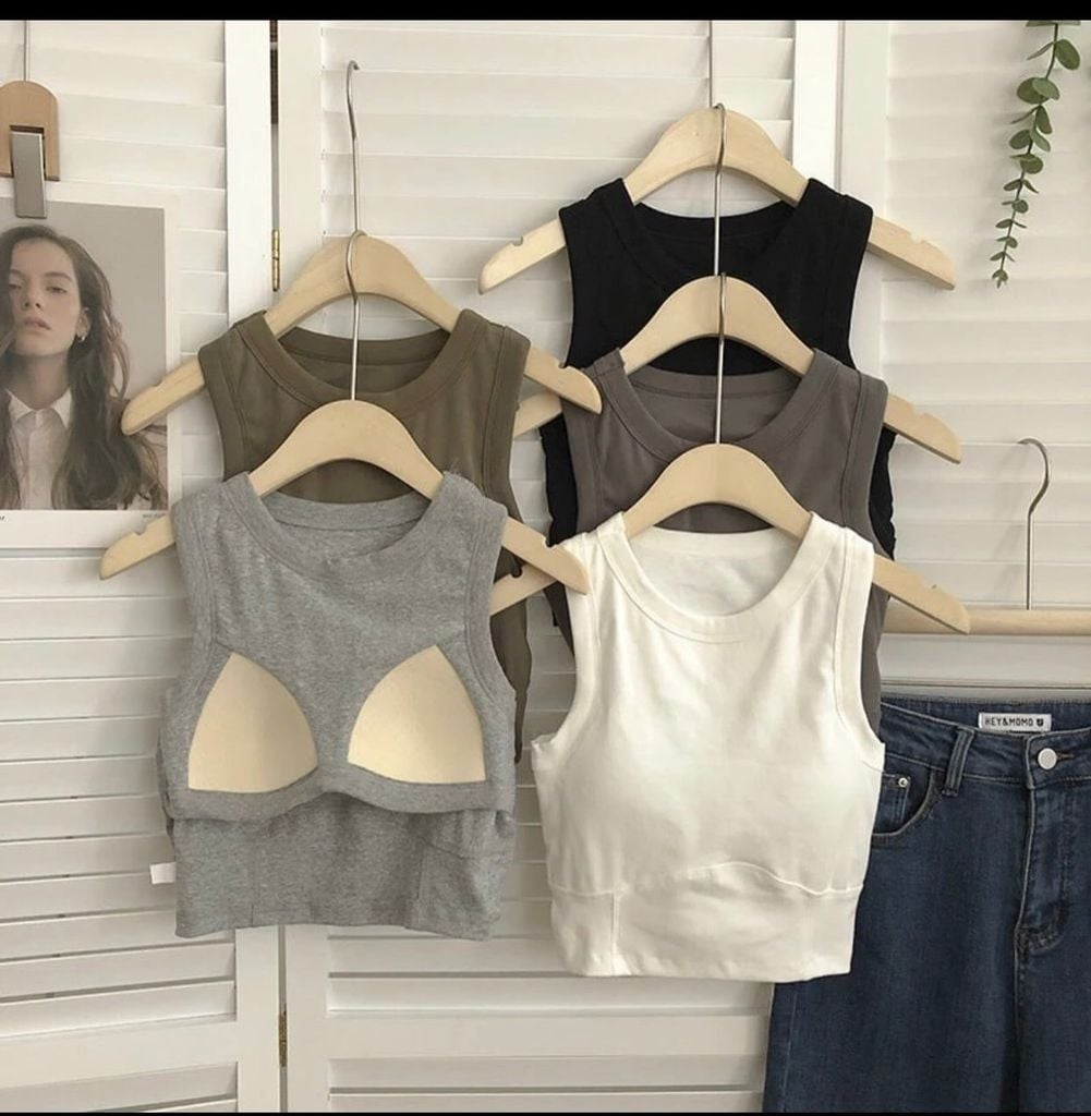  Áo ba lỗ có đệm ngực H22 