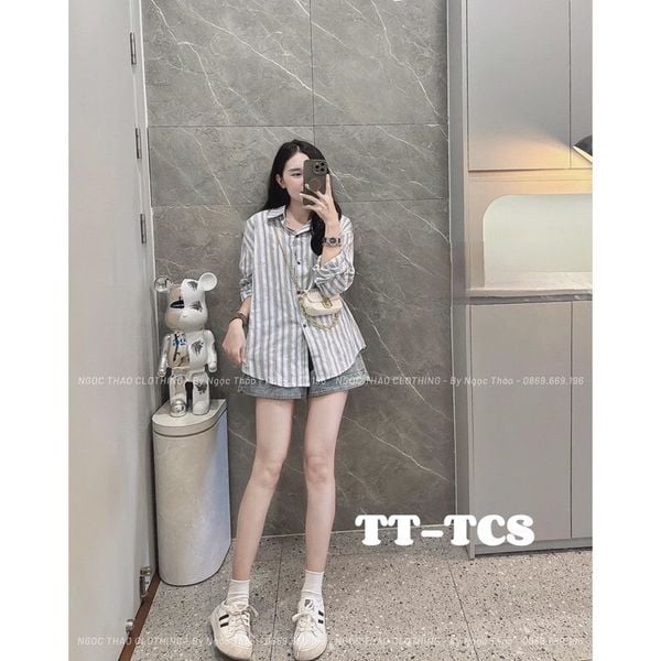  Áo sơ mi kẻ sọc B78 