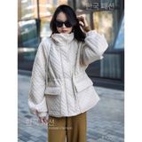  Áo phao trần trám lót lông - G40 